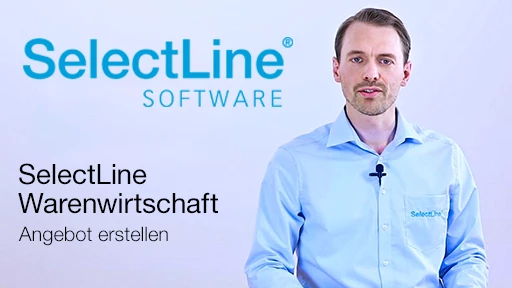 Video zur SelectLine Warenwirtschaft: Angebot erstellen