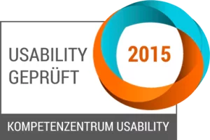 Usability geprüft 2015
