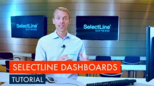Dashboards in der SelectLine Warenwirtschaft, im CRM und im Rechnungswesen für grafisch aufbereitete und schnell erfassbare Statistiken im Unternehmen.