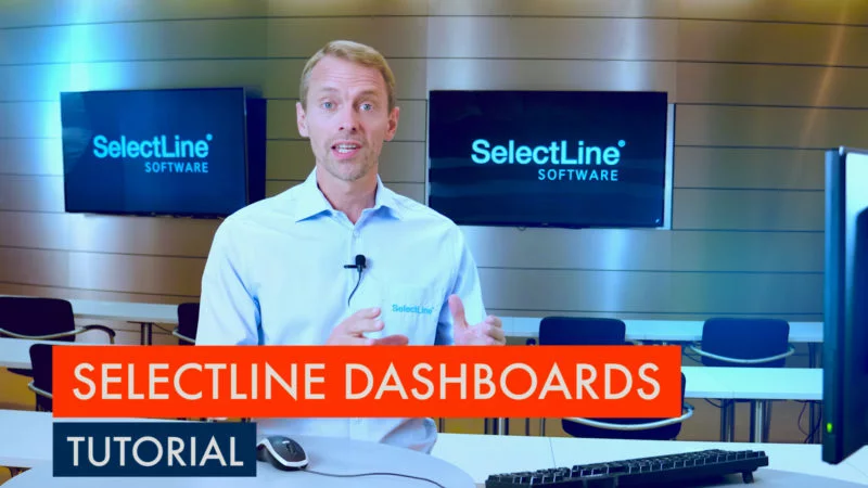 Dashboards in der SelectLine Warenwirtschaft, im CRM und im Rechnungswesen für grafisch aufbereitete und schnell erfassbare Statistiken im Unternehmen.
