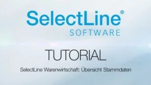 Video zum Warenwirtschaftssystem von SelectLine: Aufbau der Stammdaten