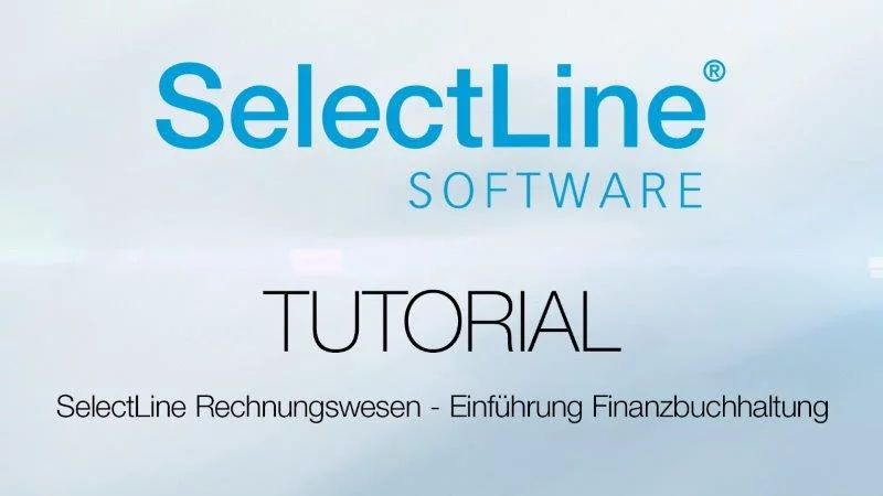 Video Einführung in die Rechnungswesen Software von SelectLine