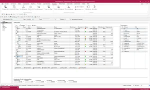 Screenshot des Fertigungsauftrags in der SelectLine Produktionsplanung