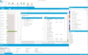 Screenshot der Planung von Fertigungsaufträgen inklusive Mehrfachplanung in der SelectLine Produktionssteuerung